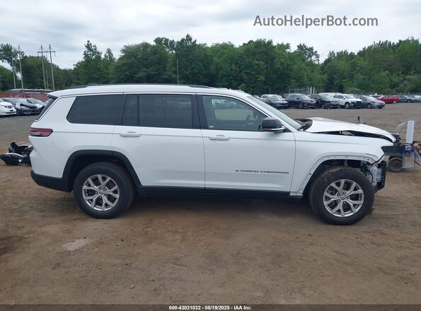 1C4RJKBG1M8135697 2021 JEEP GRAND CHEROKEE L White Панорамний вид салону 360°