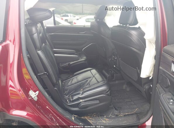 1C4RJKBG9M8123233 2021 JEEP GRAND CHEROKEE Burgundy Widok naklejki z numerem VIN
