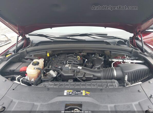 1C4RJKBG9M8123233 2021 JEEP GRAND CHEROKEE Burgundy Widok z tyłu