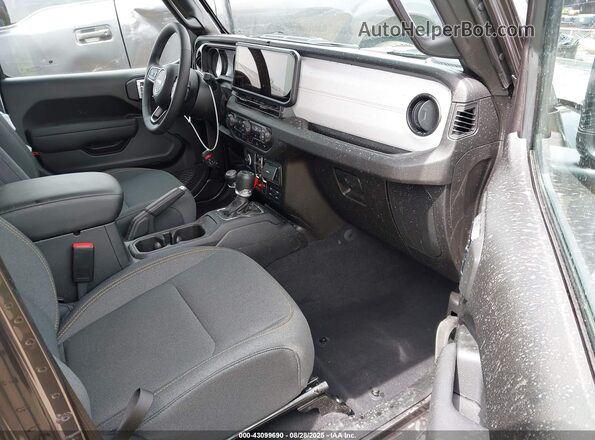 1C4RJXN63SW641492 2025 JEEP WRANGLER Gray Vista interior delantera