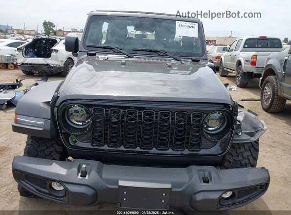1C4RJXN63SW641492 2025 JEEP WRANGLER Gray Vista del cuadro de instrumentos