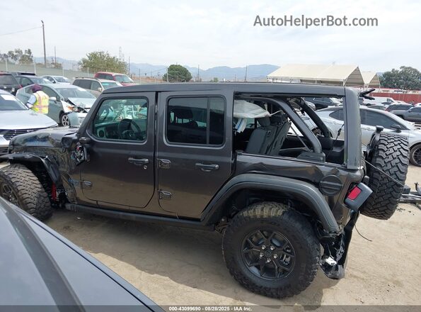 1C4RJXN63SW641492 2025 JEEP WRANGLER Gray Vista interior de 360 grados