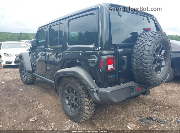1C4RJXN66SW605747 2025 JEEP WRANGLER Black Задня ліва чверть