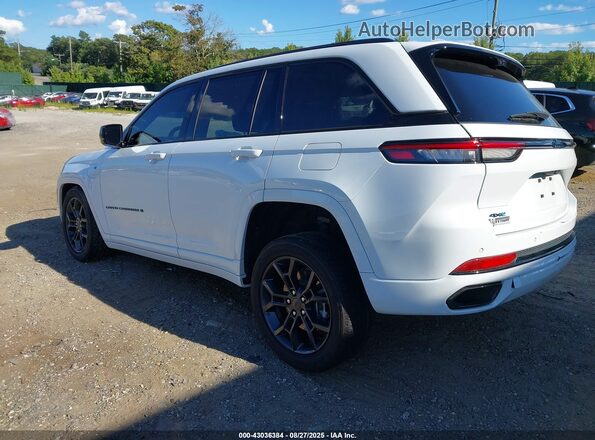 1C4RJYB68R8511765 2024 JEEP GRAND CHEROKEE 4XE White Задня ліва чверть
