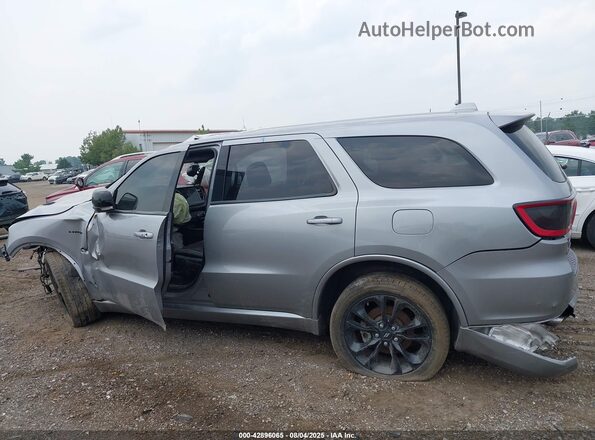 1C4SDJCT0MC697084 2021 DODGE DURANGO Серебряный Вид задней части салона
