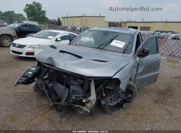 1C4SDJCT0MC697084 2021 DODGE DURANGO Серебряный Вид спереди