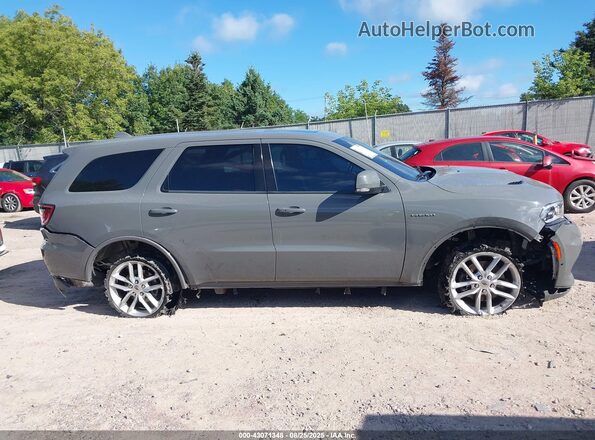 1C4SDJCT2MC642006 2021 DODGE DURANGO Pewter Սալոնի հետևի տեսք