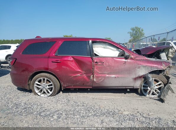 1C4SDJCT4NC221874 2022 DODGE DURANGO Red Вид задньої частини салону
