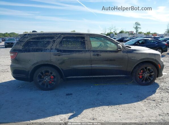 1C4SDJCT7MC751612 2021 DODGE DURANGO Black Вид задньої частини салону
