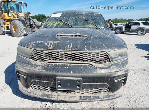1C4SDJCT7MC751612 2021 DODGE DURANGO Black Вид щитка приладів