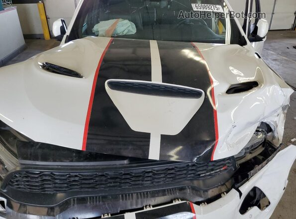 1C4SDJCT8MC820422 2021 DODGE DURANGO White ძრავის განყოფილების ხედი