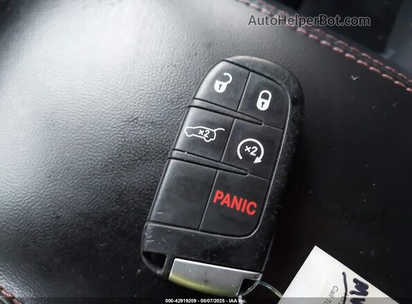 1C4SDJCT9MC547152 2021 DODGE DURANGO Black Widok deski rozdzielczej