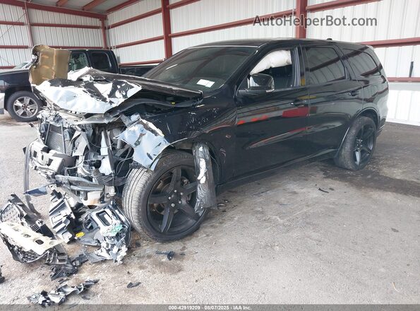 1C4SDJCT9MC547152 2021 DODGE DURANGO Black Przód lewy