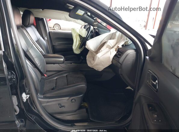 1C4SDJCT9MC547152 2021 DODGE DURANGO Black Widok wnętrza z przodu