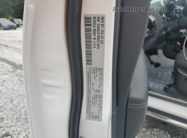 1C4SDJFT8RC213875 2024 DODGE DURANGO Белый 