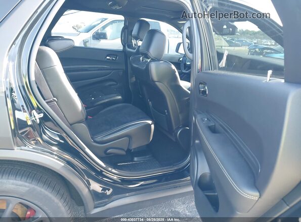 1C4SDJH96MC716167 2021 DODGE DURANGO Black VIN sticker view