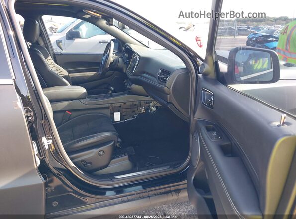 1C4SDJH96MC716167 2021 DODGE DURANGO Black Front interior view