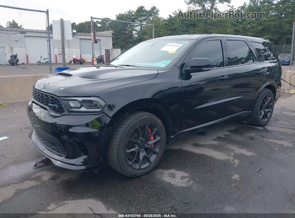1C4SDJH99MC683083 2021 DODGE DURANGO Black Առջևի ձախ երեք քառորդ տեսարան