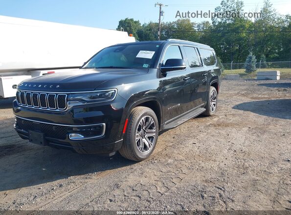 1C4SJSAP4RS118194 2024 JEEP WAGONEER L Black Vista tres cuartos delantera izquierda