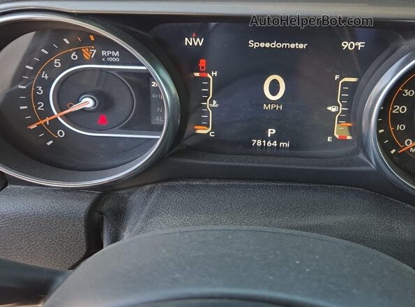 1C6HJTFG0ML592694 2021 JEEP GLADIATOR  Առջևի վահանակի տեսք