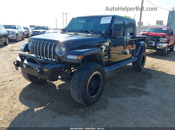 1C6HJTFG5LL141548 2020 JEEP GLADIATOR Black Front left