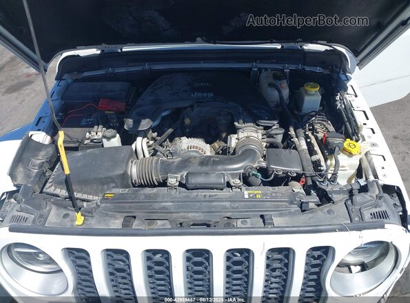 1C6HJTFG9LL210242 2020 JEEP GLADIATOR White უკანა ხედი