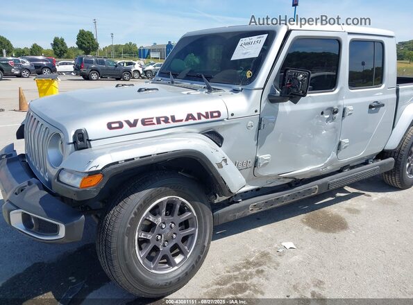 1C6HJTFGXPL535049 2023 JEEP GLADIATOR Silver წინა ხედი