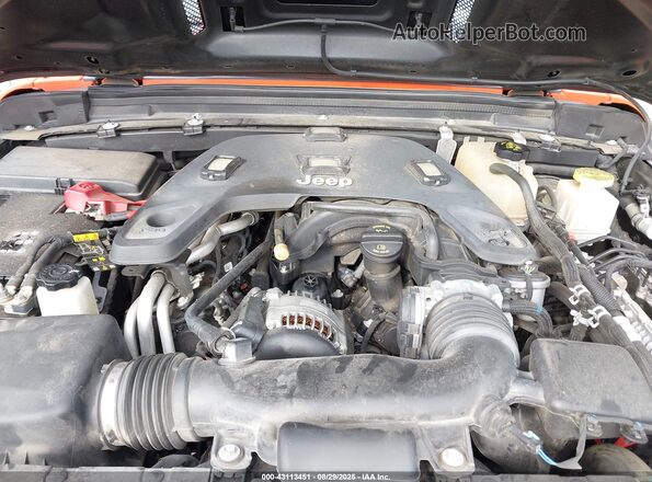 1C6JJTAG3LL210391 2020 JEEP GLADIATOR Orange უკანა ხედი
