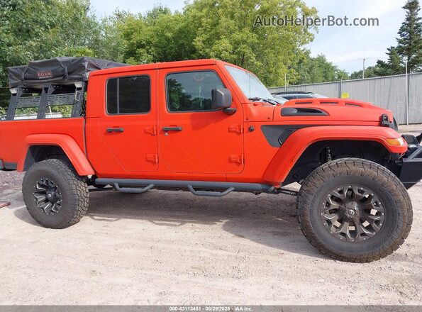 1C6JJTAG3LL210391 2020 JEEP GLADIATOR Orange უკანა სალონის ხედი