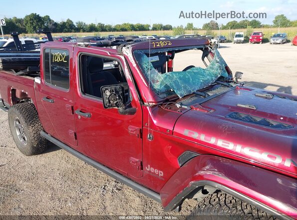 1C6JJTBM0ML585368 2021 JEEP GLADIATOR Burgundy 