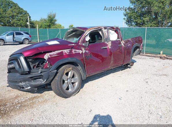 1C6RR7GGXLS141831 2020 RAM 1500 CLASSIC Maroon Դիմացի տեսք
