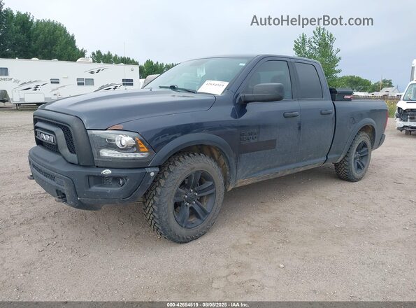 1C6RR7GGXMS526677 2021 RAM 1500 CLASSIC Dark Blue Передняя левая четверть