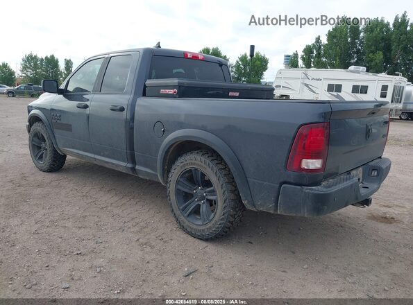 1C6RR7GGXMS526677 2021 RAM 1500 CLASSIC Dark Blue Задняя левая четверть