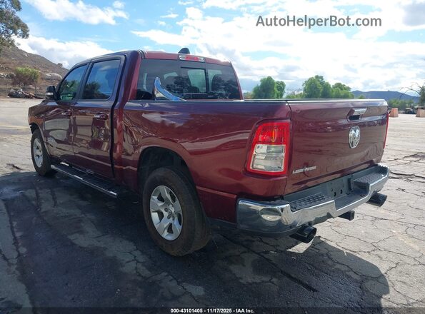 1C6RREFT2LN129013 2020 RAM 1500 Red უკანა მარცხენა
