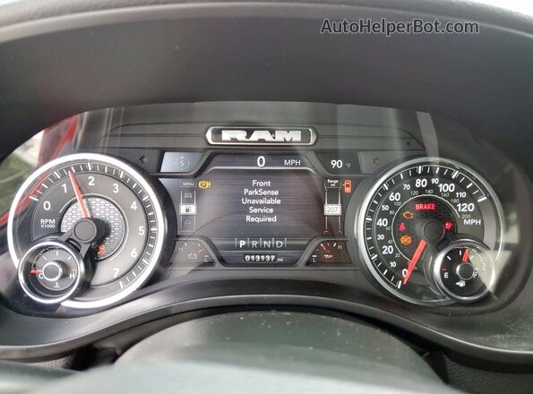 1C6SRFFT7RN108383 2024 RAM 1500 Red 