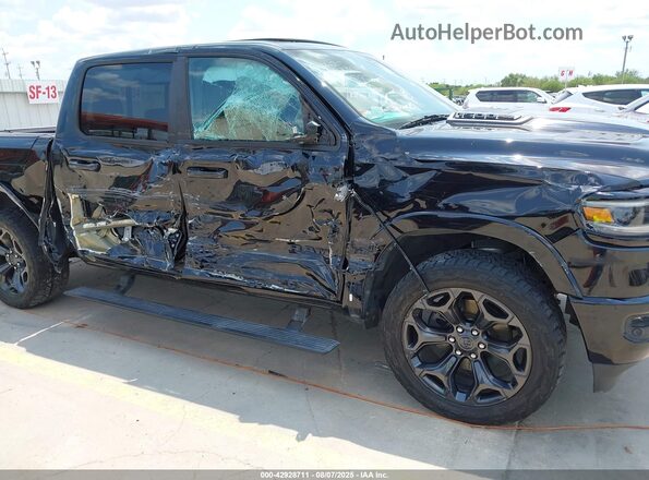 1C6SRFHT6LN171592 2020 RAM 1500 Black Front view