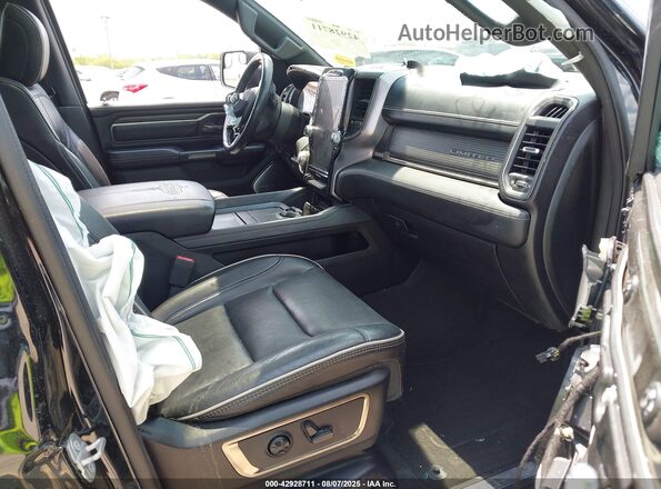 1C6SRFHT6LN171592 2020 RAM 1500 Black Front interior view