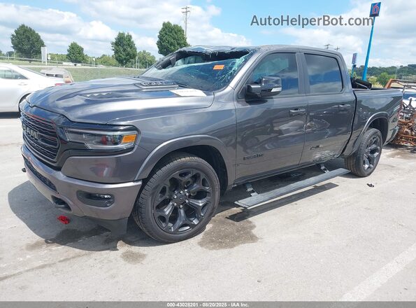 1C6SRFHT6NN303009 2022 RAM 1500 Серый Передняя левая четверть
