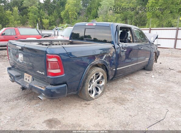 1C6SRFHTXLN187522 2020 RAM 1500 Blue Trasero derecho