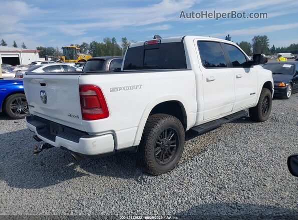 1C6SRFJT0MN806088 2021 RAM 1500 White Rear right