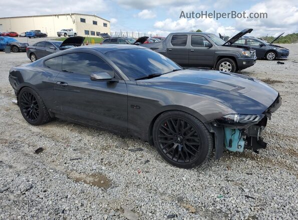 1FA6P8CF1J5116306 2018 FORD MUSTANG Серый 
