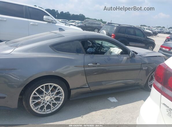 1FA6P8CF2M5118425 2021 FORD MUSTANG Серый 