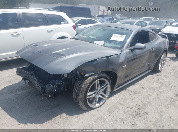 1FA6P8CF2M5118425 2021 FORD MUSTANG Серый 