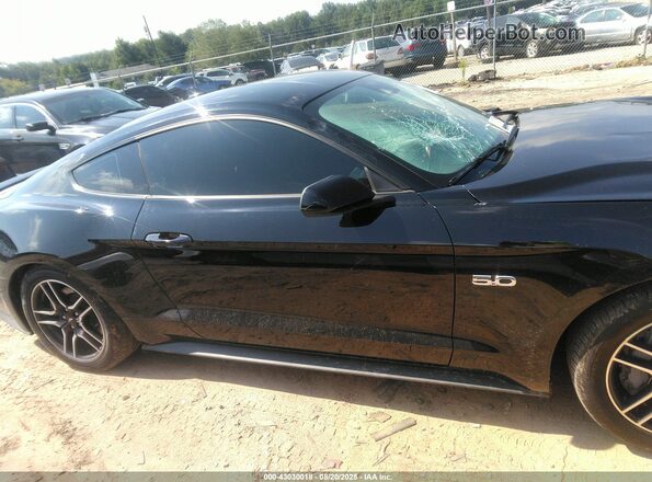1FA6P8CF3M5153538 2021 FORD MUSTANG Black უკანა სალონის ხედი
