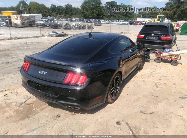 1FA6P8CF3M5153538 2021 FORD MUSTANG Black უკანა მარჯვენა