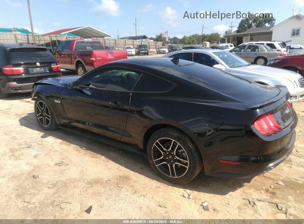 1FA6P8CF3M5153538 2021 FORD MUSTANG Black უკანა მარცხენა