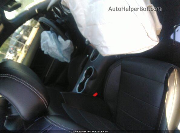 1FA6P8CF3M5153538 2021 FORD MUSTANG Black წინა სალონის ხედი