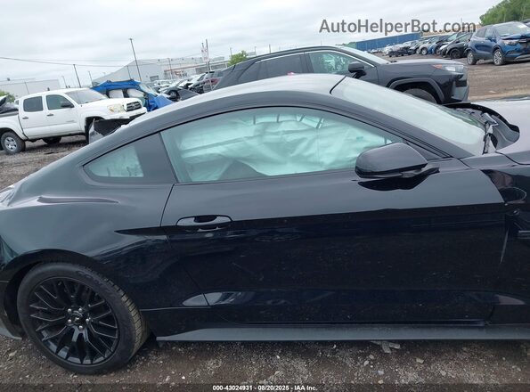 1FA6P8CF7M5113656 2021 FORD MUSTANG Black Rear interior view
