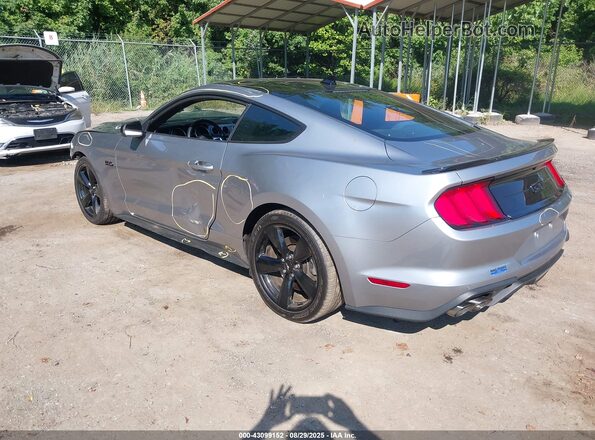 1FA6P8CF8M5116856 2021 FORD MUSTANG Silver Rear left