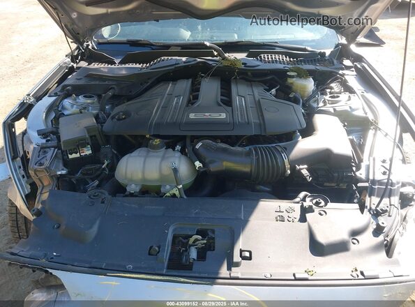 1FA6P8CF8M5116856 2021 FORD MUSTANG Silver Rear view